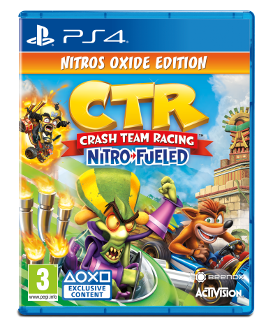 Crash Team Racing Nitro-Fueled - Nitros Oxide Edition (PS4)