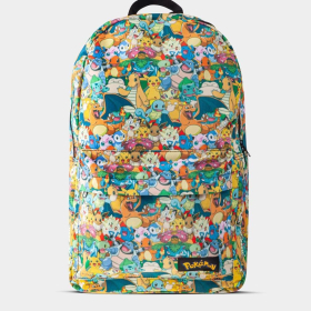 DIFUZED POKÉMON - CHARACTERS ALL OVER PRINTED BACKPACK nahrbtnik