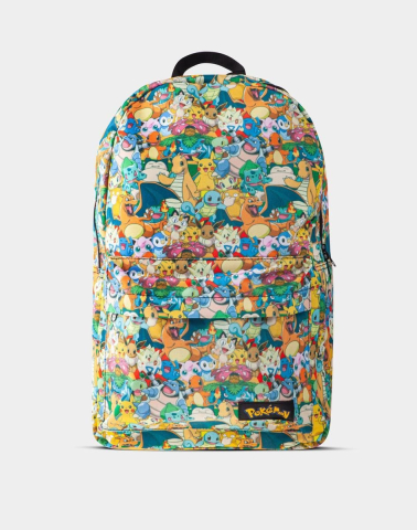DIFUZED POKÉMON - CHARACTERS ALL OVER PRINTED BACKPACK nahrbtnik