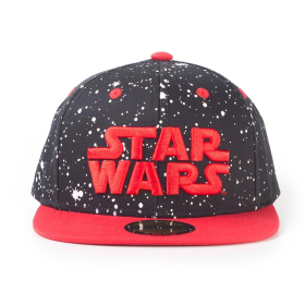 DIFUZED STAR WARS - RED SPACE SNAPBACK