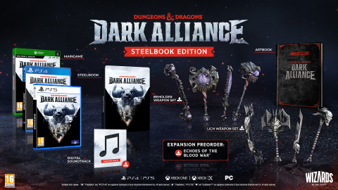 Dungeons and Dragons: Dark Alliance - Steelbook Edition (Xbox One & Xbox Series X)