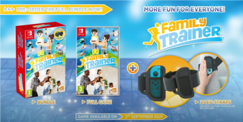 Family Trainer - Leg Strap Bundle (Nintendo Switch)
