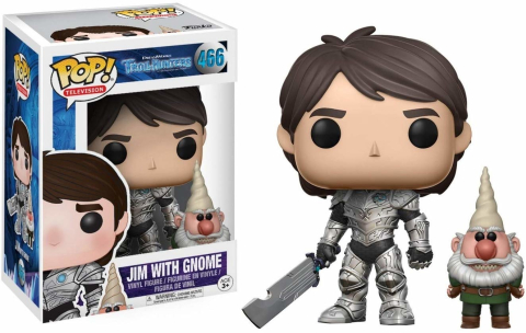 FUNKO POP! TELEVISION: TROLLHUNTERS - ARMORED JIM WITH GNOME