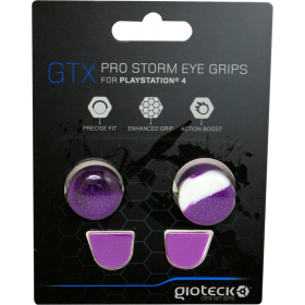 GIOTECK - GTX PRO STORM EYE GRIPS MULT za PS4 - maskirno vijolične barve