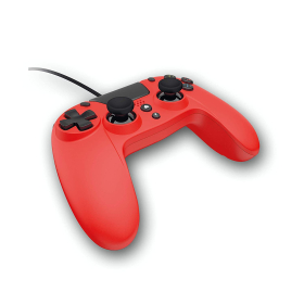 GIOTECK VX4 PREMIUM žični kontroler za PS4 in PC– rdeče barve