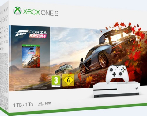 Igralna konzola Xbox One S 1TB + Forza Horizon 4