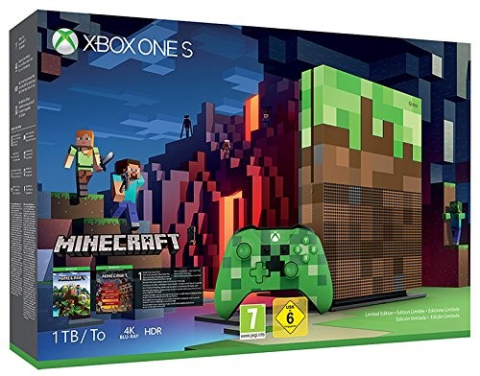 Igralna konzola Xbox One S 1TB Minecraft Limited Edition