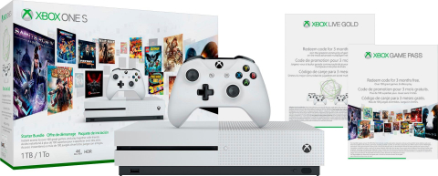 Igralna konzola Xbox One S Starter Bundle 1TB