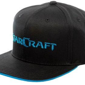 JINX STARCRAFT II SUPPLY SNAPBACK HAT BLACK