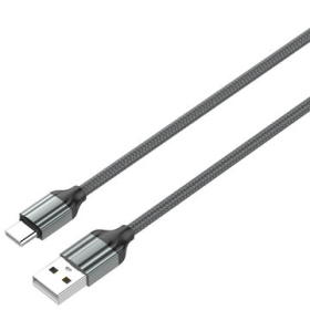 Kabel LDNIO LS432 USB C črn - 2m