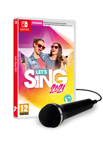 Let's Sing 2021 + 1 mikrofon (Nintendo Switch)