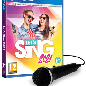 Let's Sing 2021 + 1 mikrofon (PS4)