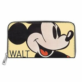 LOUNGEFLY DISNEY MICKEY MOUSE CLASSIC ZIP AROUND WALLET