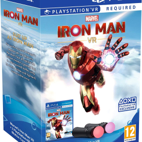 Marvel's Iron Man VR + Twin Move Controller Bundle (PS4)