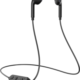 MOYE HERMES SPORT brezžične slušalke z mikrofonom - črne barve