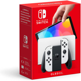 Nintendo Switch Console (OLED Model) - White