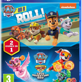 Paw Patrol: On a roll! and PAW Patrol: Mighty Pups Save Adventure Bay Bundle (PS4)