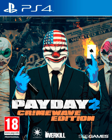 Payday 2 - Crimewave Edition (playstation 4)