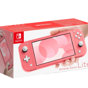 Prenosna konzola Nintendo Switch Lite Coral - roza barve
