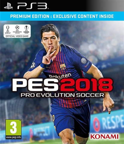 Pro Evolution Soccer 2018 (playstation 3)