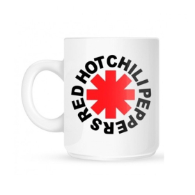 Pyramid RED HOT CHILI PEPPERS (LOGO WHITE) skodelica