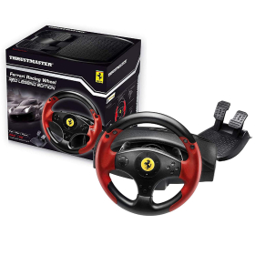RACING WHEEL - THRUSTMASTER FERRARI LEGEND (RED) PS3/PC