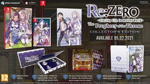 Re:ZERO - Starting Life in Another World: The Prophecy of the Throne - Collector's Edition (Nintendo Switch)