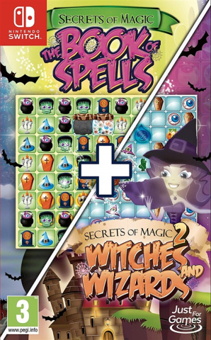 Secrets of Magic 1 & 2 – The Book of Spells + Witches and Wizards (Switch)