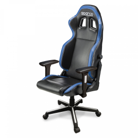SPARCO ICON gaming stol črno - modre barve