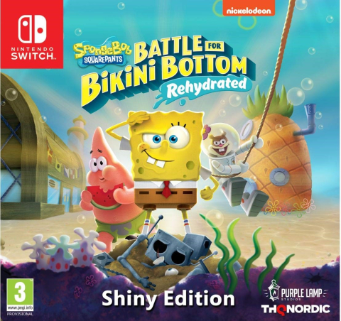 Spongebob SquarePants: Battle for Bikini Bottom - Rehydrated - Shiny Edition (Nintendo Switch)