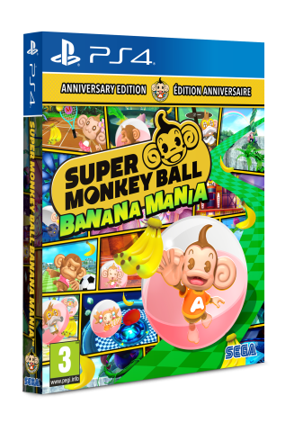Super Monkey Ball: Banana Mania - Launch Edition (PS4)