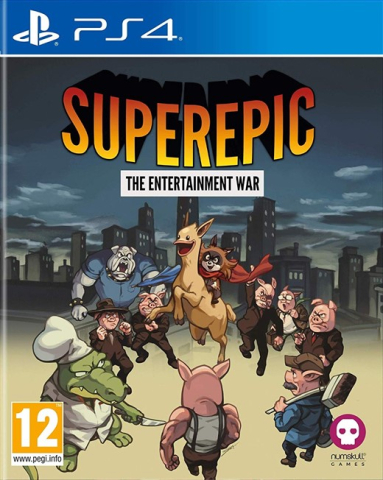 SuperEpic: The Entertainment War - Collectors Edition (PS4)