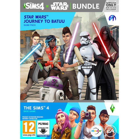 The Sims 4 Star Wars: Journey To Batuu - Base Game and Game Pack Bundle (PC)