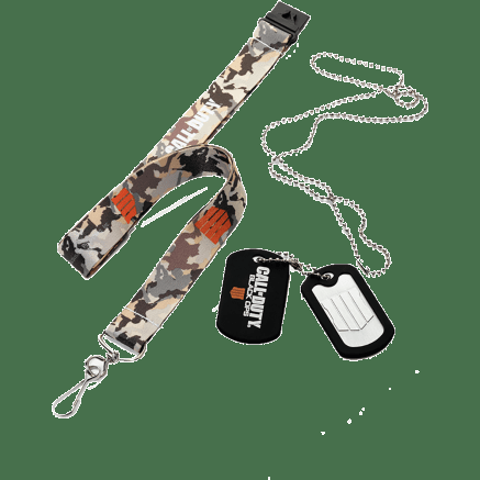 TRAK IN DOG TAG SET CALL OF DUTY BLACK OPS 4