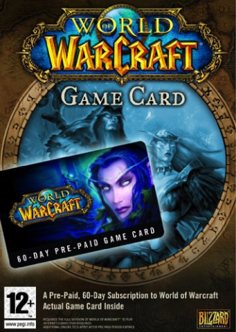 World of Warcraft Game Card