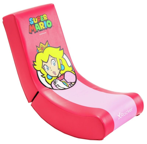 X ROCKER OFFICIAL NINTENDO SUPER MARIO ALL-STAR COLLECTION – PRINCESS PEACH gaming stol